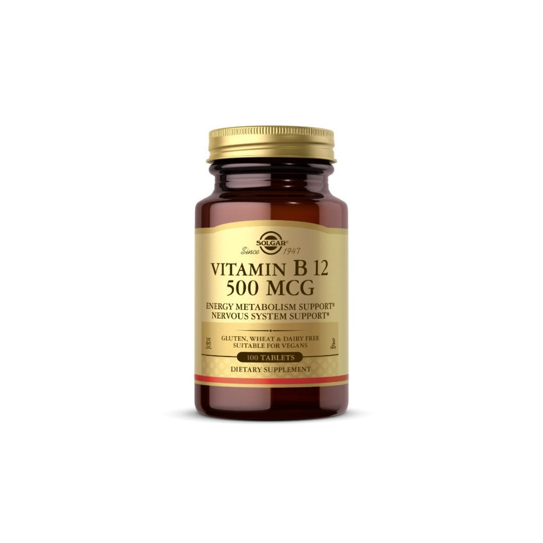Vitamin B12 500 mcg 100 Tablets