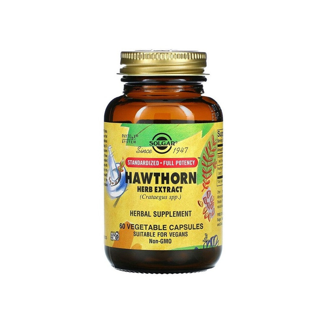 Hawthorne Herb Extract, 60 vegetable capsules