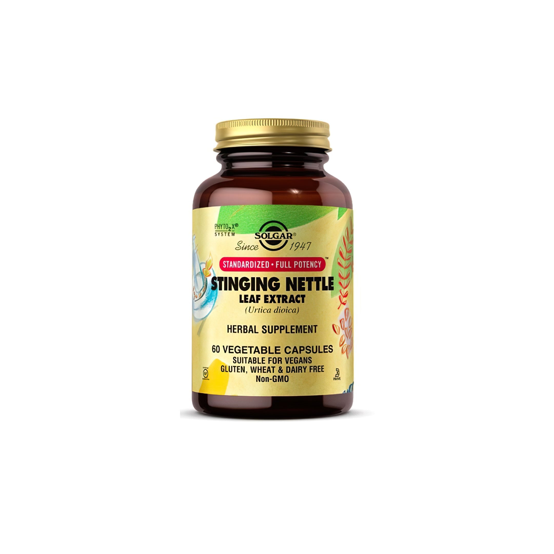 Stinging Nettle Leaf Extract 60 vegetable capsules