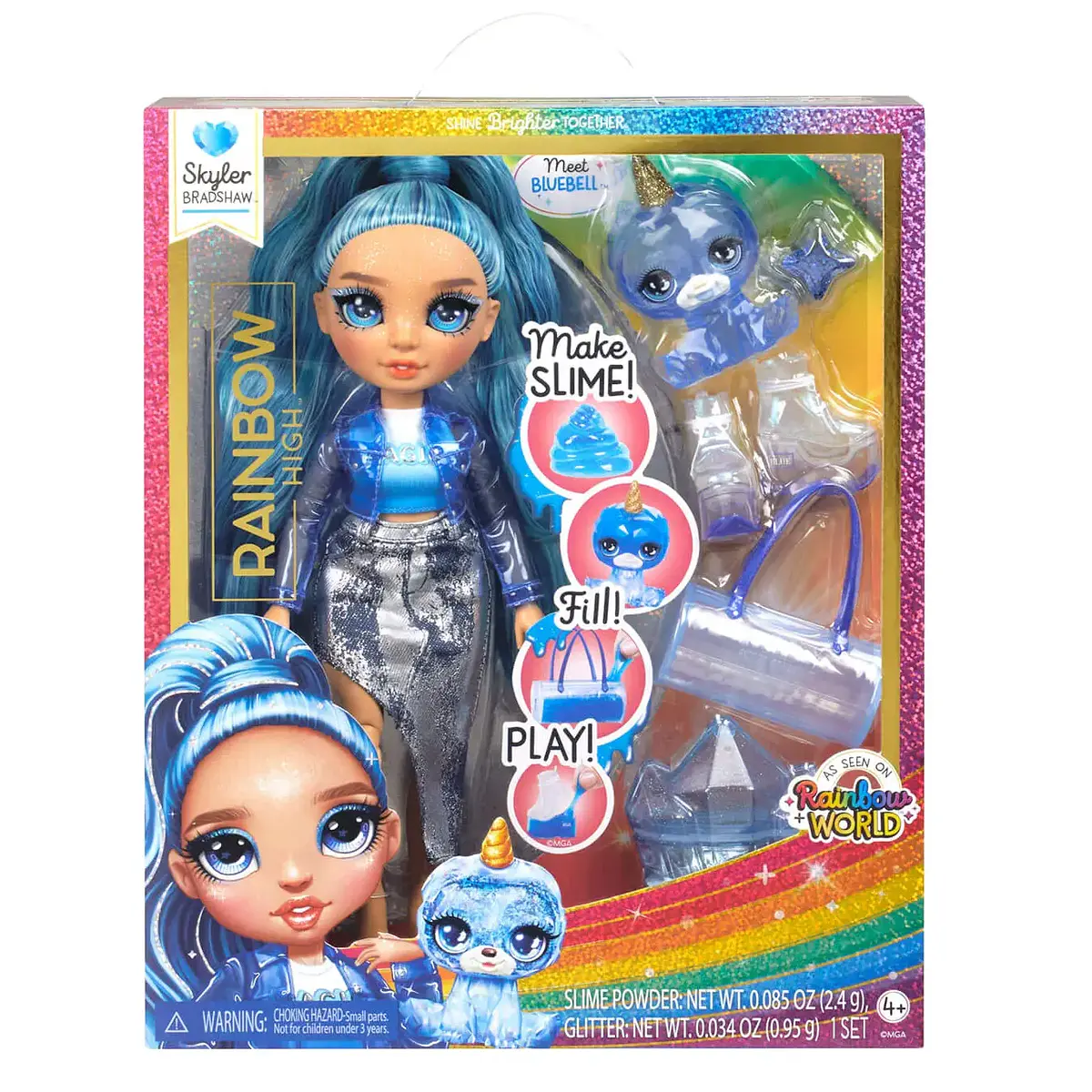 Rainbow High Classic Fashion Skyler Azul