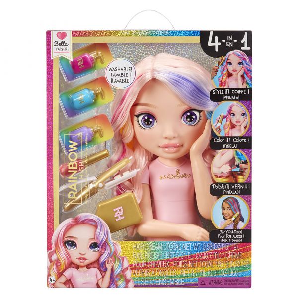 Rainbow High Styling Head Bella