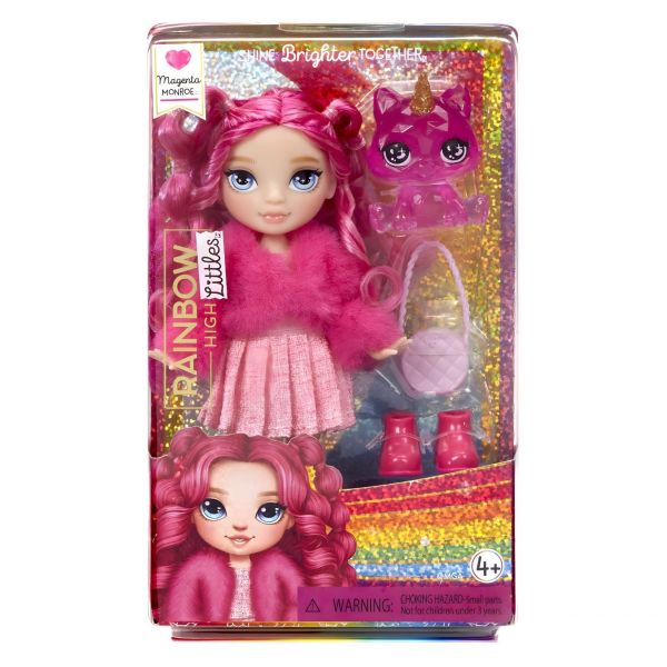 MGA Rainbow High Littles Magenta Monroe Magenta