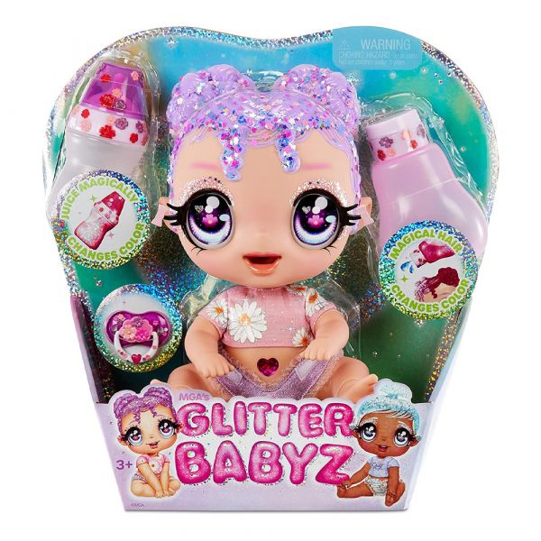 Glitter Babyz Boneca Lila Wildbloom
