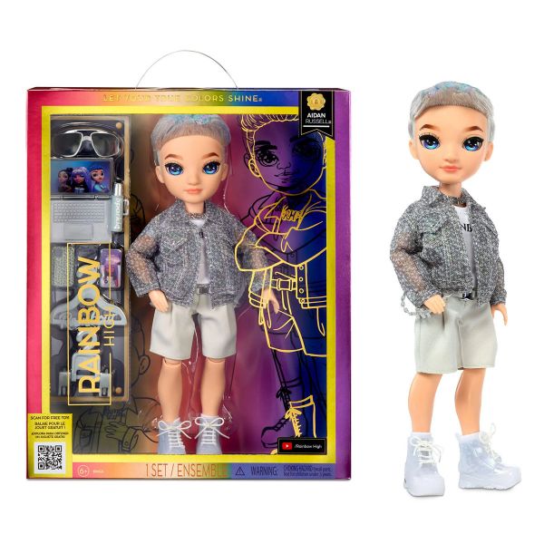 Rainbow High Fashion Doll Aiden Russel