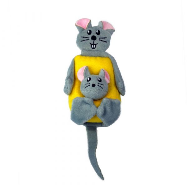 Kong Peluche Pull-a-partz Cheezy para Gatos