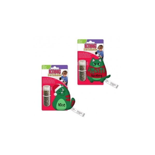KONG HOLIDAY CAT REFILLABLES PURRSONALITY ASSORTED