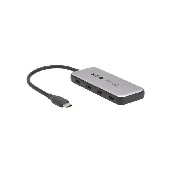 Eaton U460-004-4C-G2C Hub USB-C 4 Portas USB 3.2 Gen 2 10 Gbps PD 100W Thunderbolt 3 Cinza