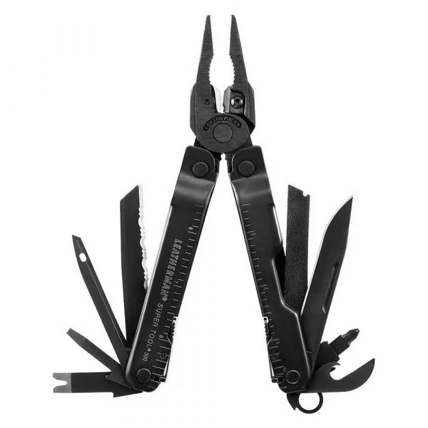 Leatherman Ferramenta Multiusos Super Tool 300M Molle Sheath Preto com 18 Ferramentas
