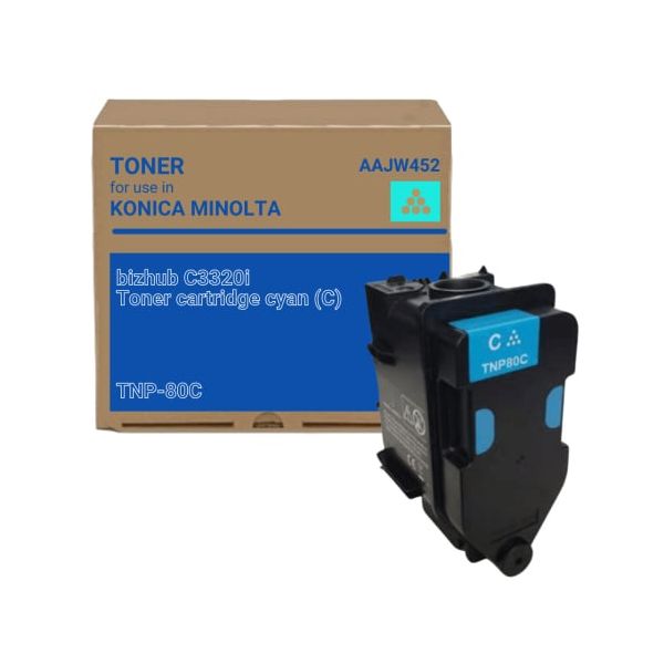 Konica Minolta Toner TNP-80C Ciano