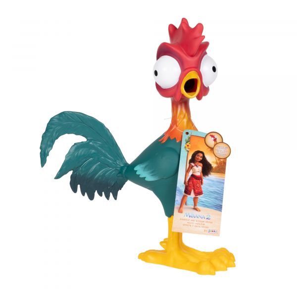 Jakks Pacific Boneco Hei Hei Aperta e Grita Moana 2 Multicor