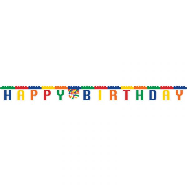 Creative Converting Grinalda Happy Birthday Block Party - 120315260