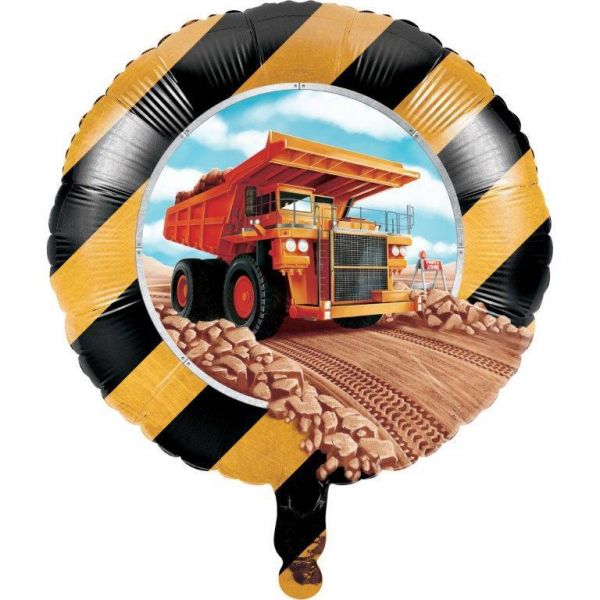 Creative Converting Balão Foil 18" Construção - 120340171