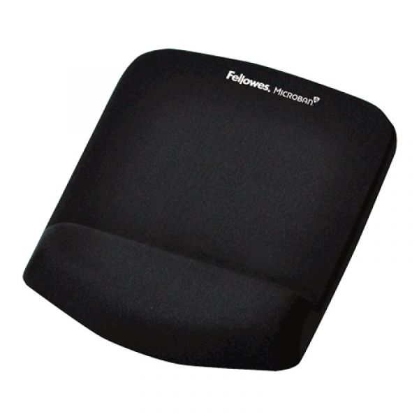 Fellowes Fusion Plushtouch Apoio Pulso Black - 9252003