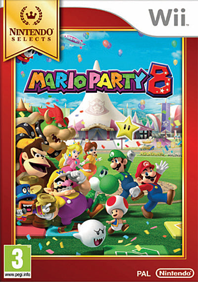 Selects Mario Party 8 Wii