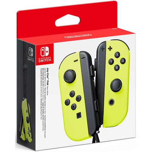 Comando Nintendo Switch Conjunto Joy-Con Amarelos (Esquerdo+Direito)