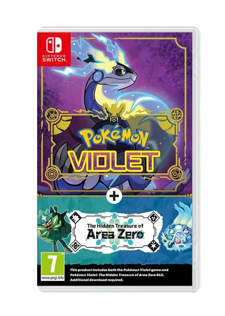 Jogo Nintendo Switch Pokémon Violet + DLC The Hidden Treasure of Area Zero