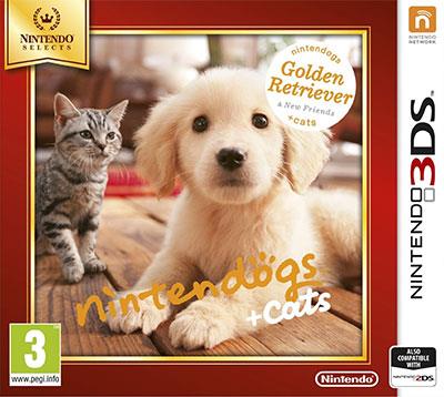Selects Nintendogs + Cats: Golden Retriever - 3DS