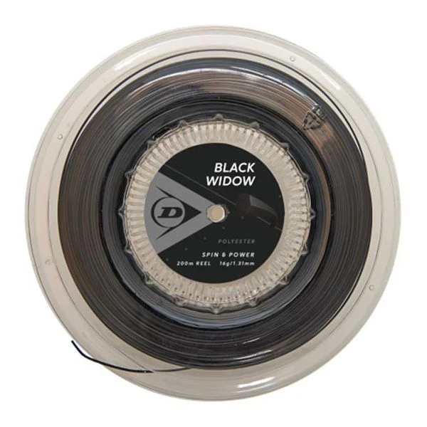 Dunlop Black Widow 200 M 1.31 mm Black - 624853