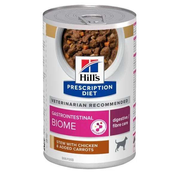 Ração Húmida Hill's Prescription Diet Gastrointestinal Biome Stew Frango & Legumes 354g
