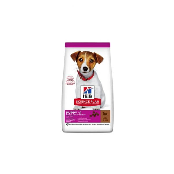 Hill's Science Plan Cão Puppy Small e Mini Borrego e Arroz 6kg