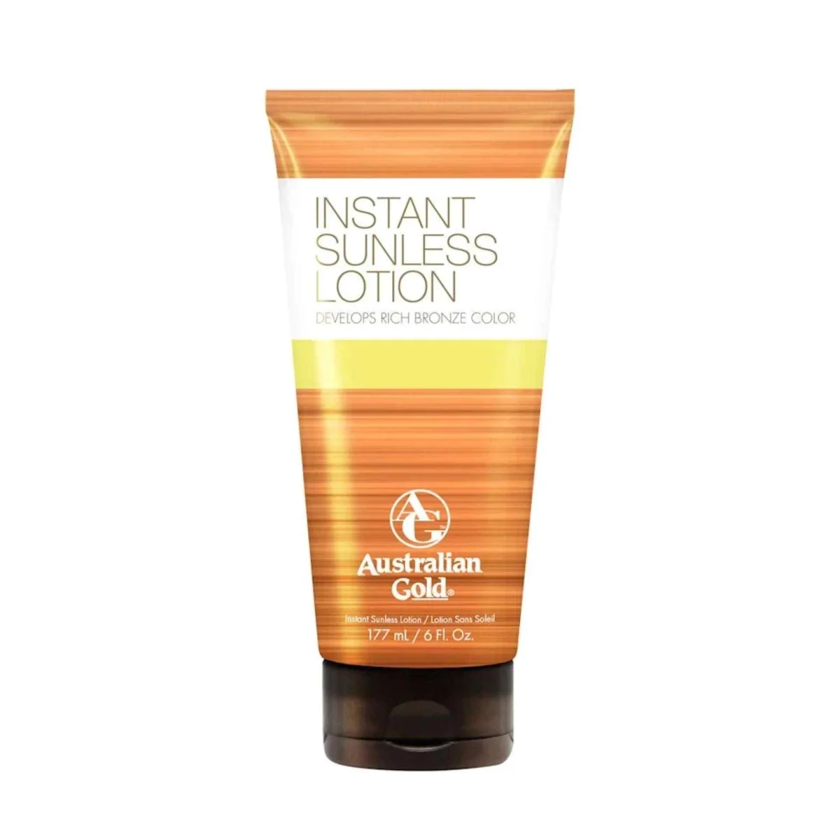 AUSTRALIAN GOLD SUNLESS INSTANT rich bronze color lotion 177 ml