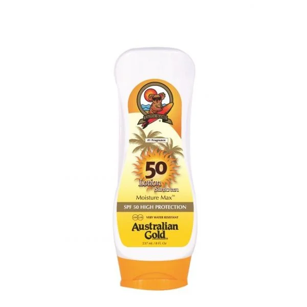 Protetor Solar Australian Gold Loção Sunscreen SPF50 High 237ml