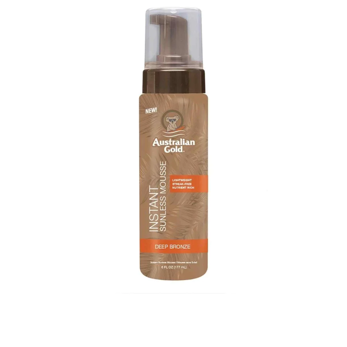 Autobronzeador Australian Gold Instant Sunless Mousse Deep Bronze 177ml