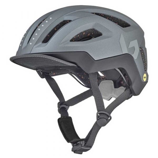 Bolle Haki React Mips Helmet Cinzento S