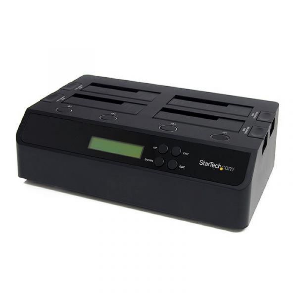 Startech Duplicador de Meios e Dados Hdd Preto - SATDOCK4U3RE