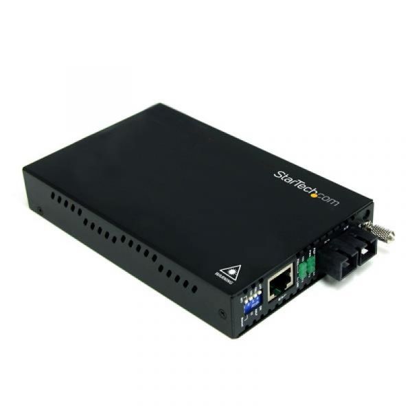StarTech Conversor de Rede de Mídia ET90110SC2 200 Mbit/s 1310nm Black