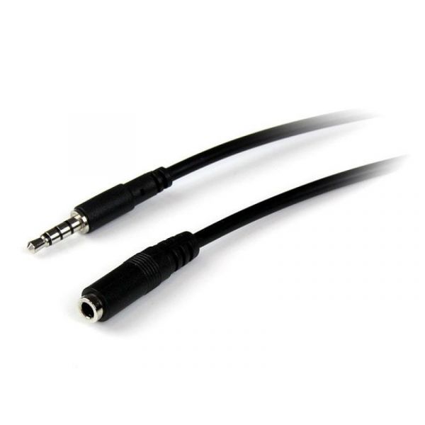 Startech Cabo Jack 3.5mm Macho - Jack 3.5mm Fêmea 2m