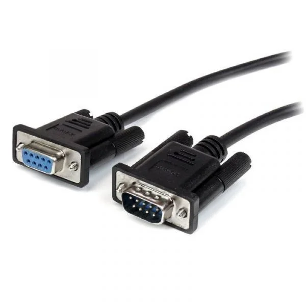 Startech Cabo de Extensão Serial DB9 M/F 2m Black - MXT1002MBK