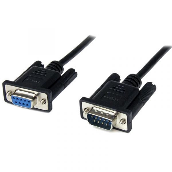 Startech Cabo de Série DB-9 Macho - Fêmea (2 Mts) Preto - SCNM9FM2MBK