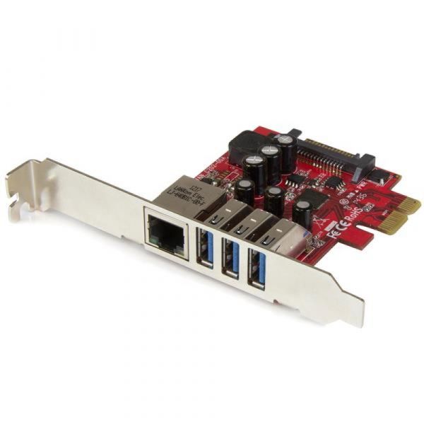 StarTech Placa de Rede Ethernet 5000 Mbit/s - PEXUSB3S3GE