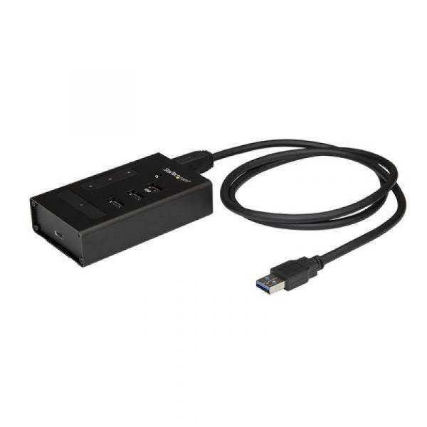 Startech Hub de Interface usb 3.0 (3.1 Gen 1) Type-b 5000 Mbit/s Preto - HB30A3A1CST