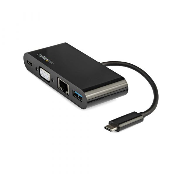 StarTech Docking Station USB-C/VGA/GbE com Porta USB 3.0 - DKT30CVAGPD