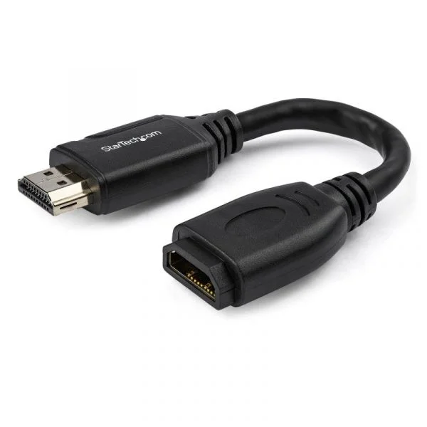 Startech Extenção HDMI de Alta Velocidade com Ethernet Premium 4K 60Hz 15cm - HD2MF6INL