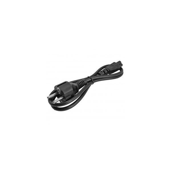 StarTech.com - Cable de 3m de Alimentación de Repuesto para Ordenador Portátil, EU Schuko a C5, 2,5A 250V, 18AWG, para Cargador - 753E-3M-POWER-LEAD