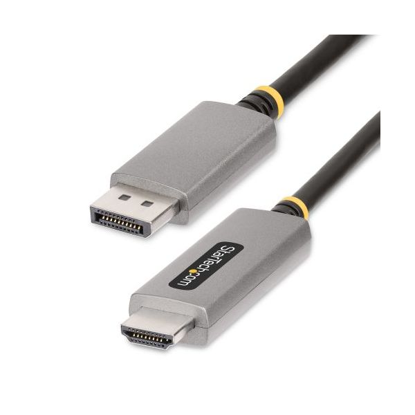 Startech.com Cabo Adaptador DisplayPort para HDMI 2m 8K 60Hz 4K 144Hz HDR10 Ativo