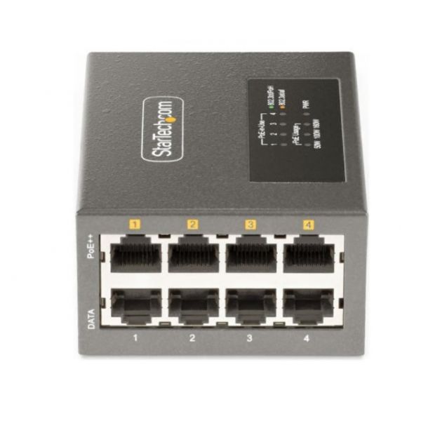 StarTech Injetor POE+ / POE++ 4 Portas AS445C-POE-INJECTOR