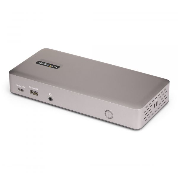 Startech.com Estação de Acoplamento 150UE-USB4DOCKTRIPLE USB4 Triplo Vídeo 4K 2.5GbE 100W
