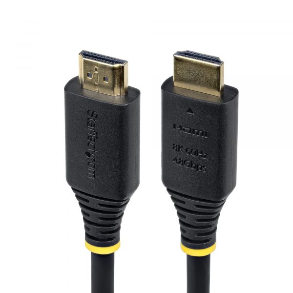 Startech.com HDMI21-CBL-8K60-3M Cabo HDMI Ultra High Speed 2.1 8K60 Macho para Macho 3m Preto