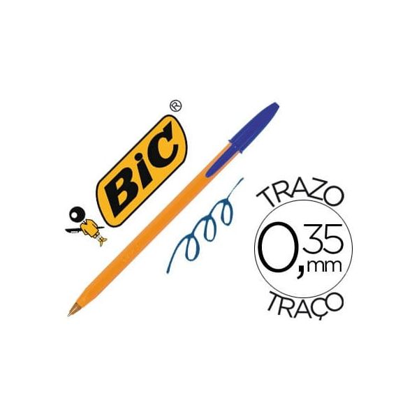 Bic Esferográfica Original Fine 0.8mm Azul 1 Unidade