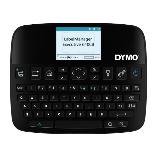 Impressora de etiquetas DYMO LabelManager Executive 640 CB Bluetooth e USB-C com visor a cores