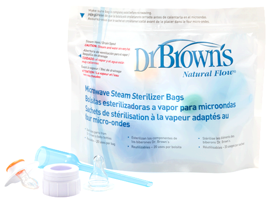 Dr Browns Saco para Esterilização no Microondas 5 unidades