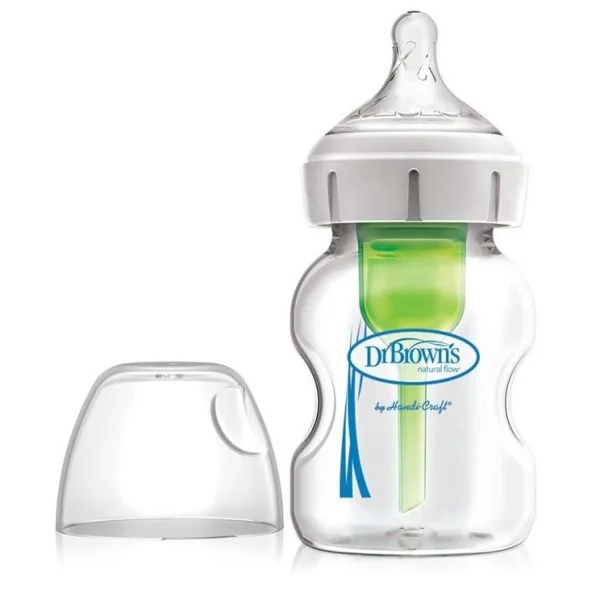 Dr. Brown's Biberão Anti-Cólicas Boca Larga 150ml - 7516203