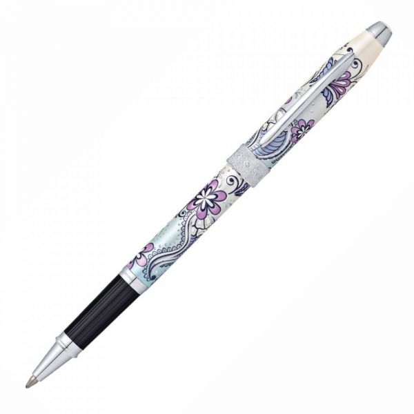 Cross Rollerball Botanica Purple Orchid Preto