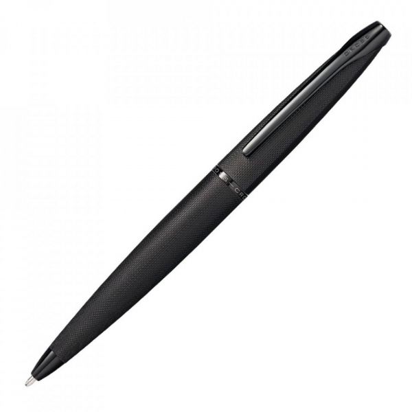 Cross Esferográfica Atx Brushed Black Preto