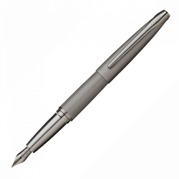 Cross Caneta de Aparo M Atx Sandblasted Titanium Grey Preto