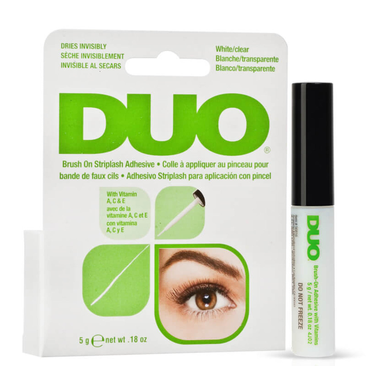Duo Cola de Pestanas Transparente